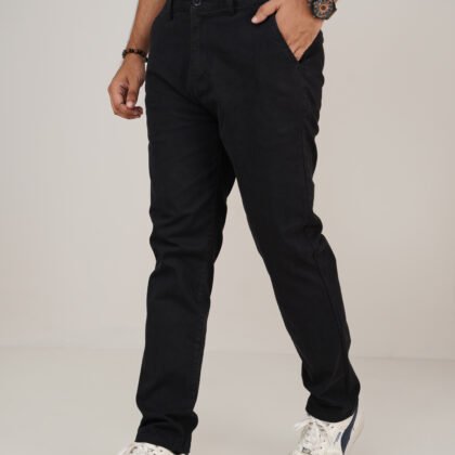 Premium Black Twill Pants