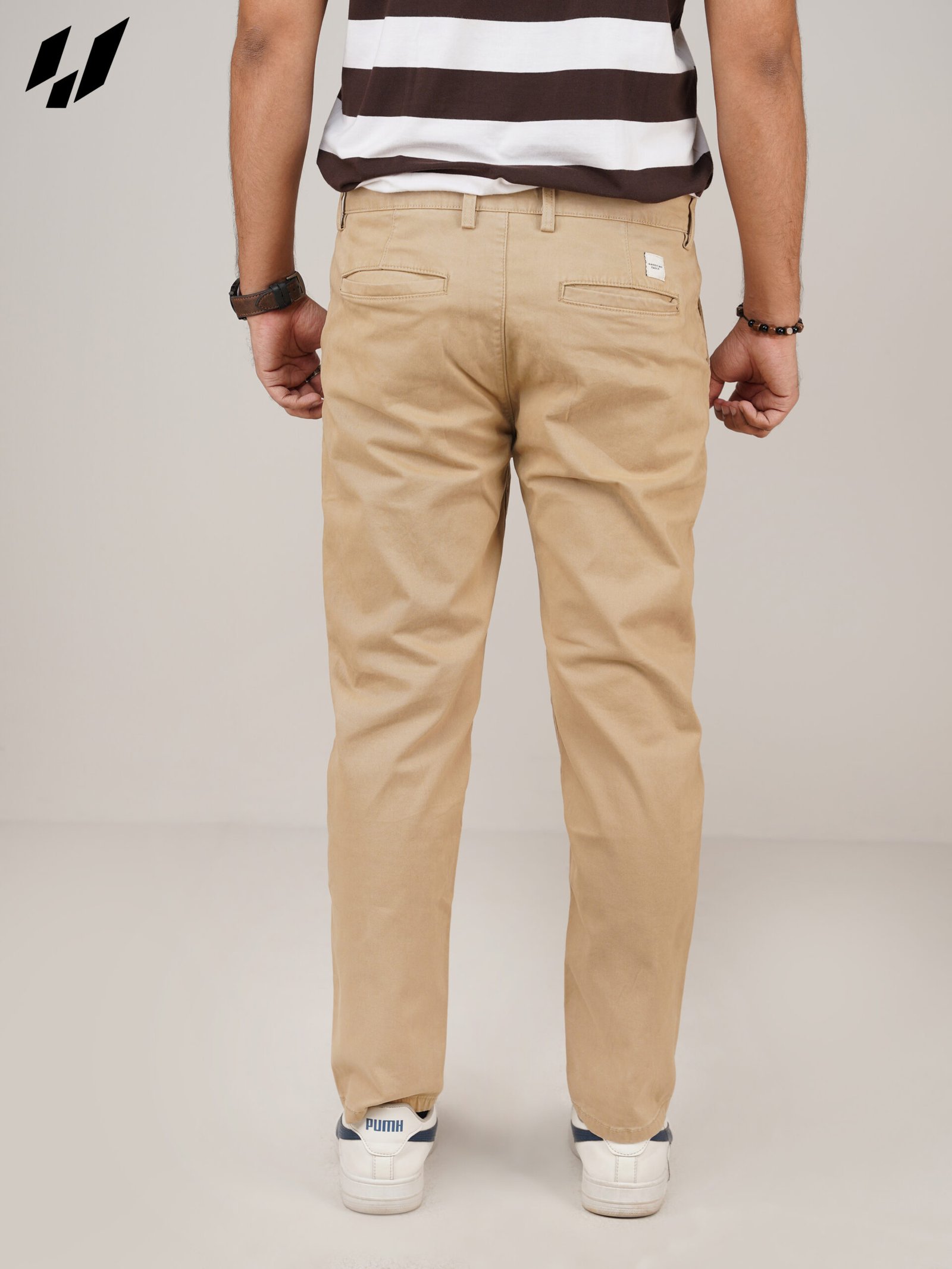 Premium Off White Twill Pants