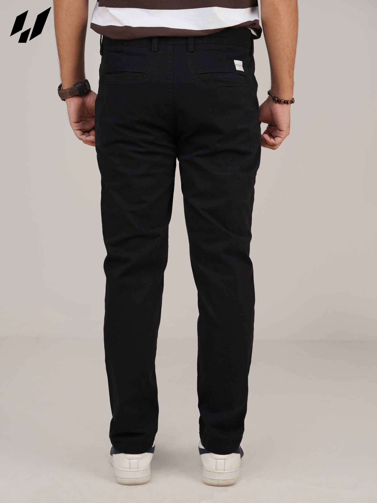 Premium Black Twill Pants